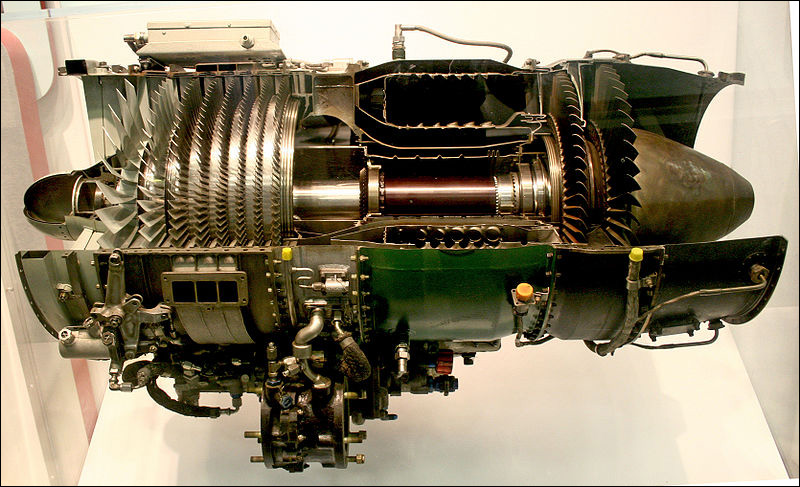 турбореактивный двигатель