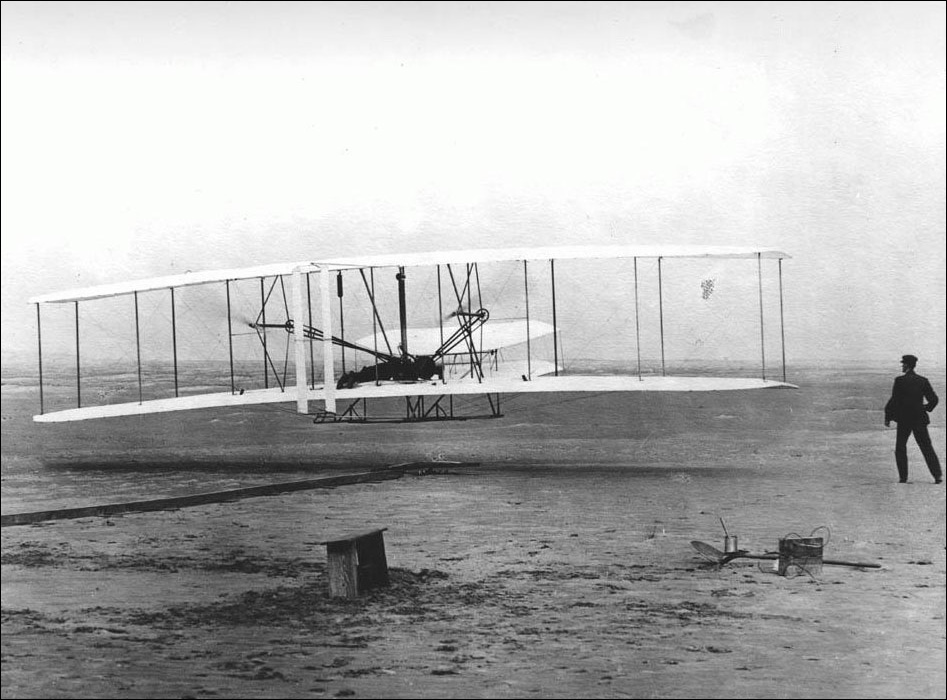 первый в мире самолет